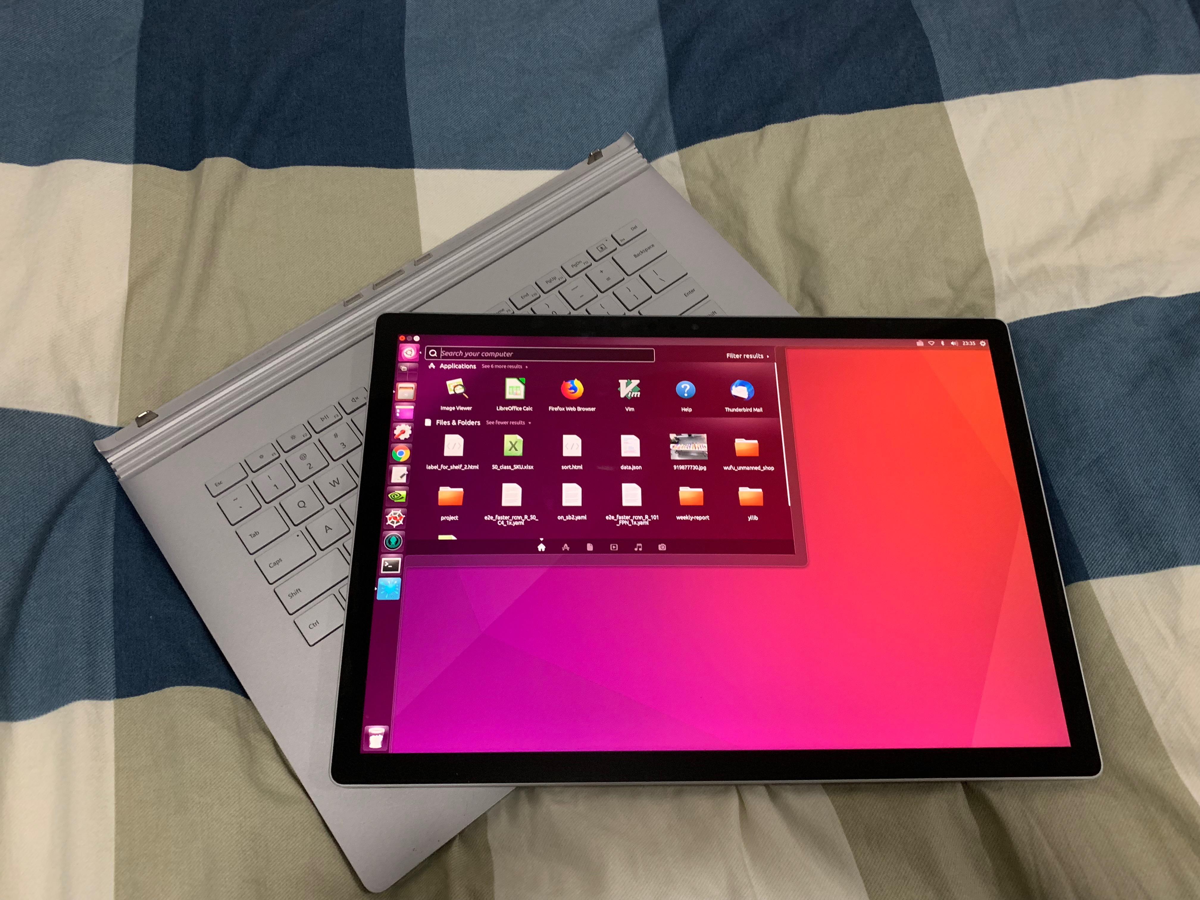 Surface Book 2 上安装 Ubuntu 以及 CUDA 和 GPU 版 PyTorch 知乎