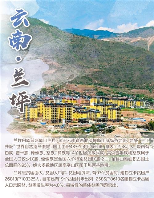 决战决胜脱贫攻坚之际,兰坪县聚焦"一方水土养不起一方人"问题,朝着