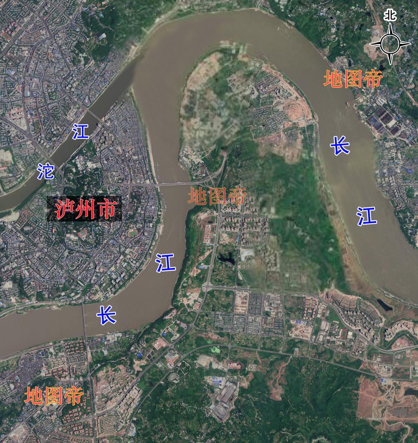 泸州是成都的南大门,重庆的西大门