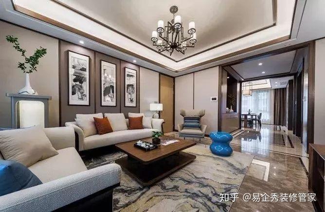 125平新中式三居,年轻时尚又端庄高雅,一切刚刚好~ - 知乎