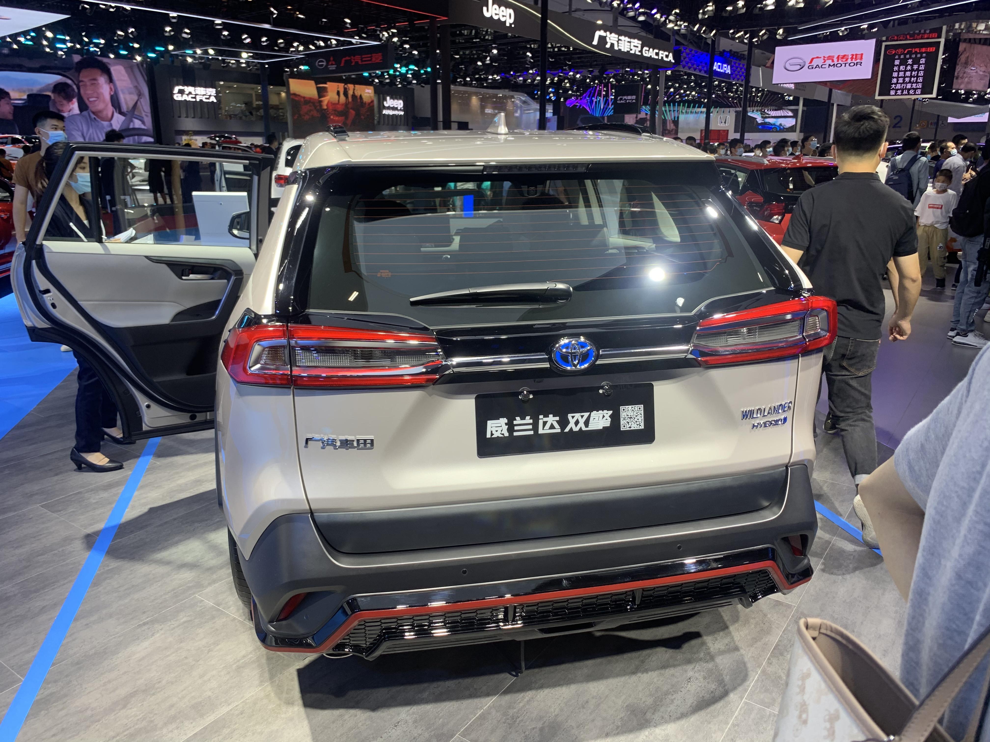 2020广州车展丰田威兰达双擎版性能范十足回头率高