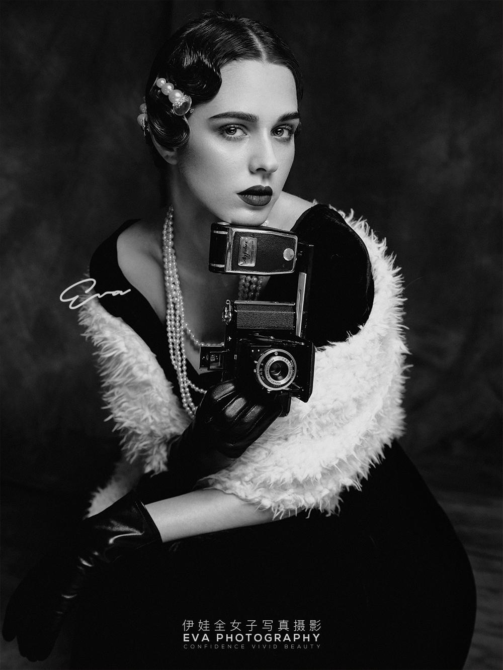 经典英伦复古风,这样的写真你值得拥有!