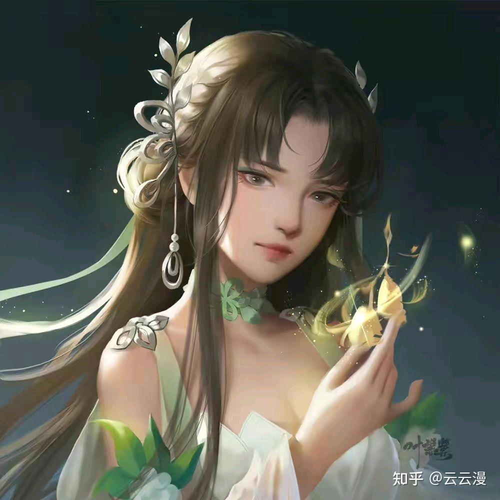 绝美仙气古风动漫女生头像太惊艳了