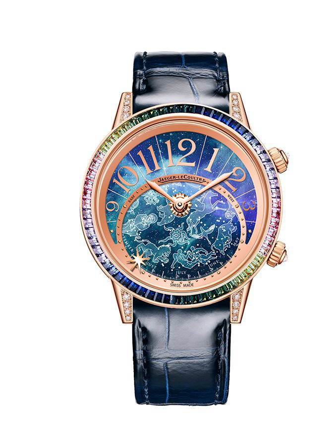 作为精品名表的代言人积家新款陀飞轮星空腕表够酷炫