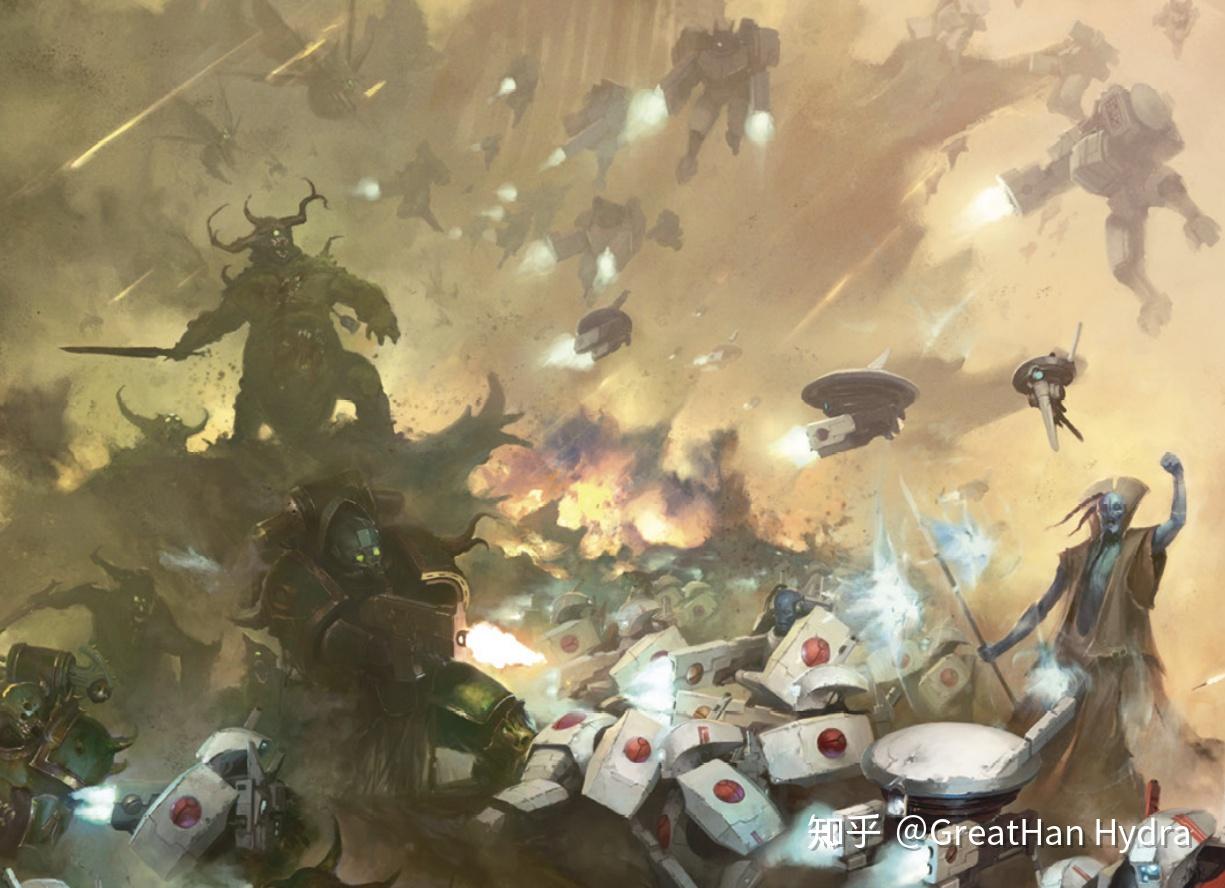 战锤40kcodex钛帝国八版军书试译蒙特卡与空育战法