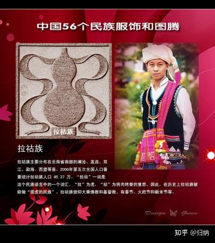 【归纳】56民族-服饰+图腾+历史+节日+习俗 - 知乎