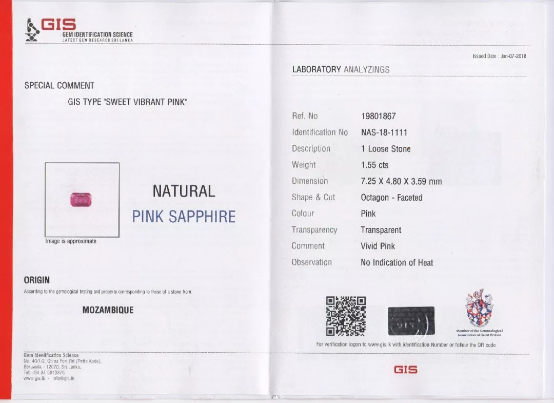 gis证书17)fga,gemmological assoc.