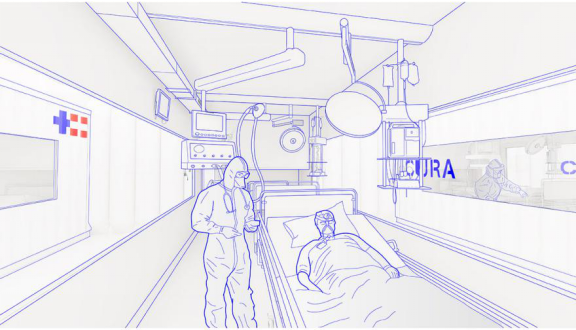 全球icu告急建筑师与多行业联合抗疫一同设计移动重症舱