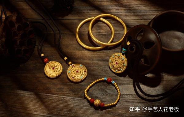 扒一扒各大黄金首饰品牌的“古法金系列” - 知乎