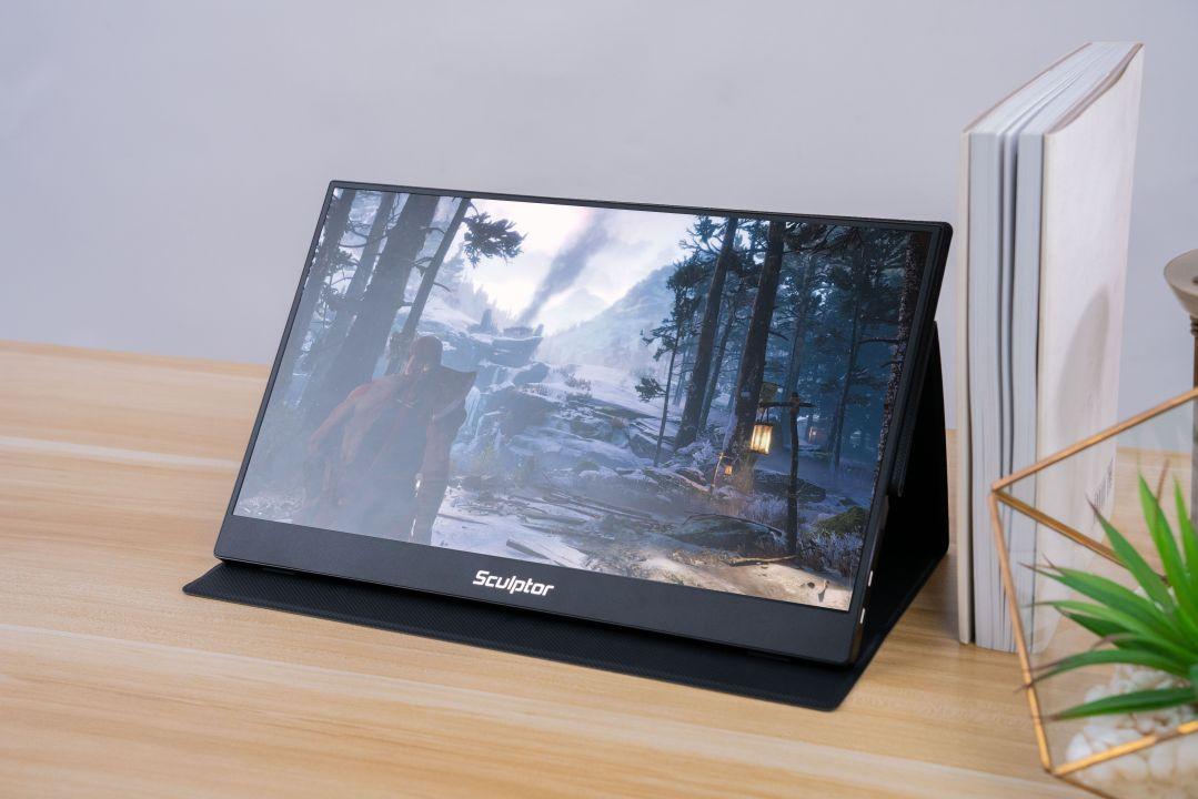 多一块屏幕就是提升生产力雕塑家mf16lc便携显示器测评体验