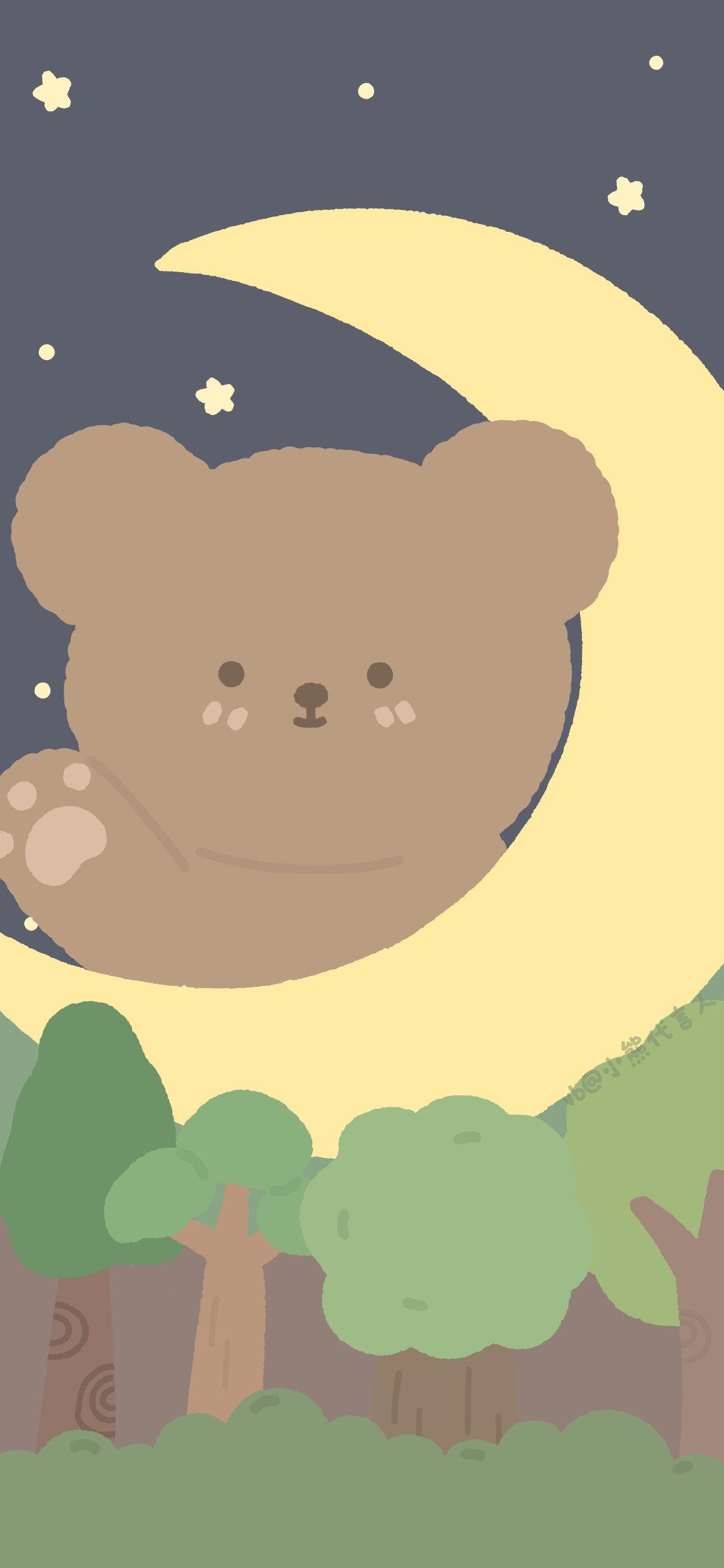 卡哇伊小熊头像壁纸第①弹持续更新点赞关注