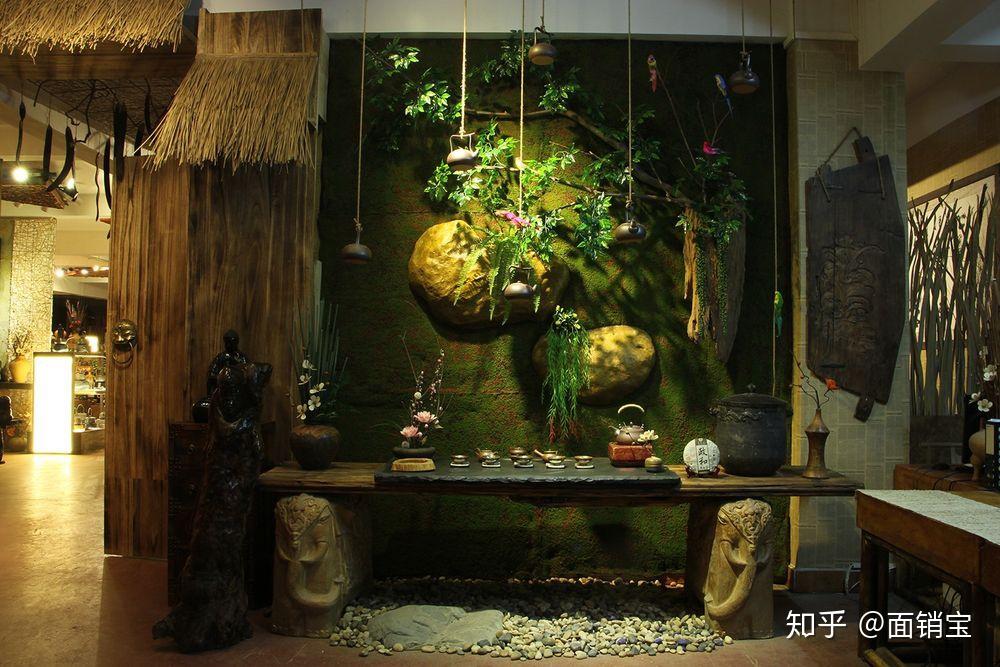 流水茶桌茶空间设计