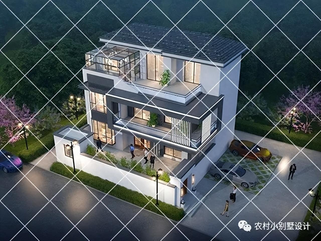 30套轻奢简约三层现代风别墅,设计感十足,年轻人建房首选自建房 - 知乎