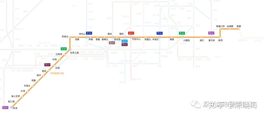 深圳地铁线路图（最详细，1-33号线），附高铁与城际线路图，持续更新 - 知乎