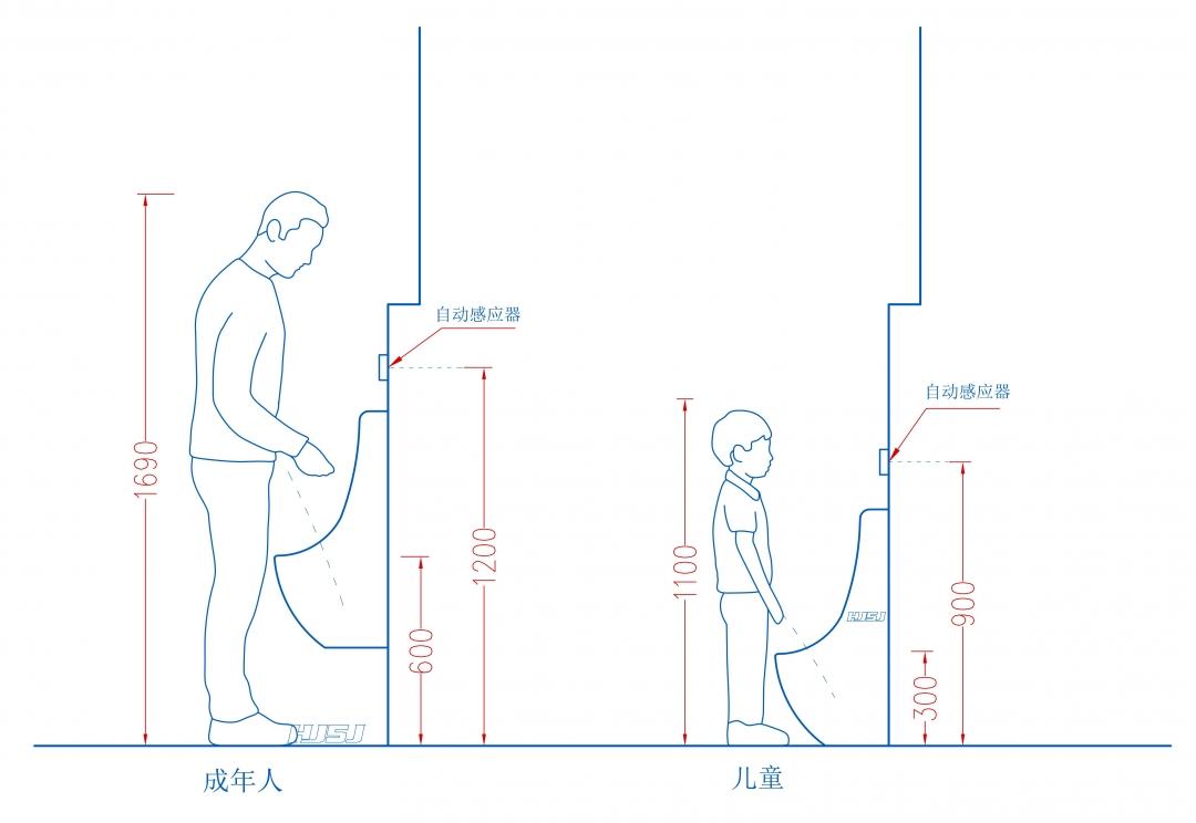 小便器设计安装标准指引hjsj2021