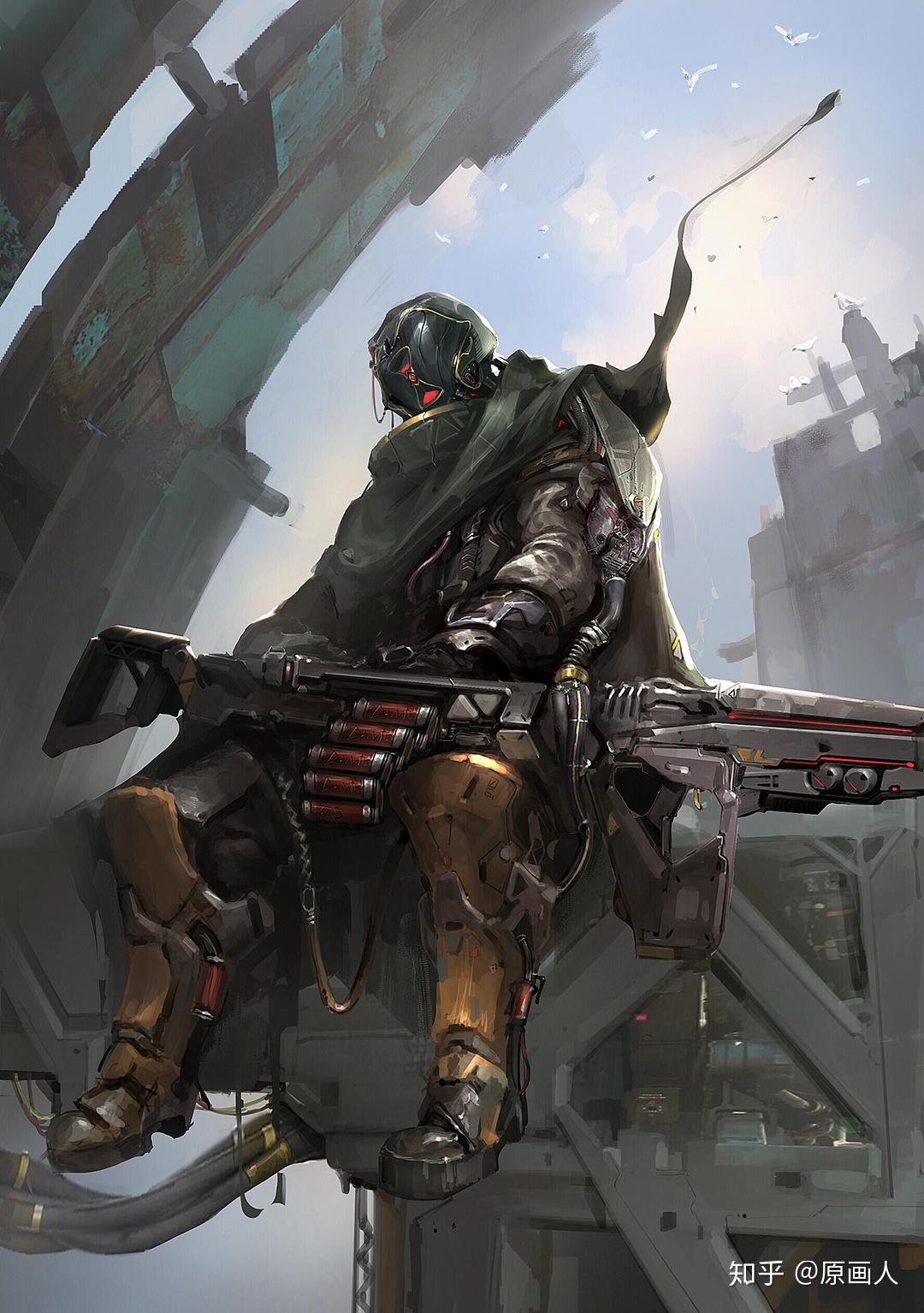 原画人概念设计大神干货分享角色设计中的内分割运用