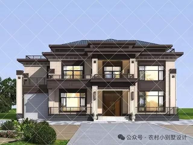 30套带堂屋+柴火房二层新中式农村自建房,柴火饭香飘十里别墅 - 知乎