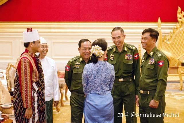 现阶段缅甸军方首脑:敏昂莱大将