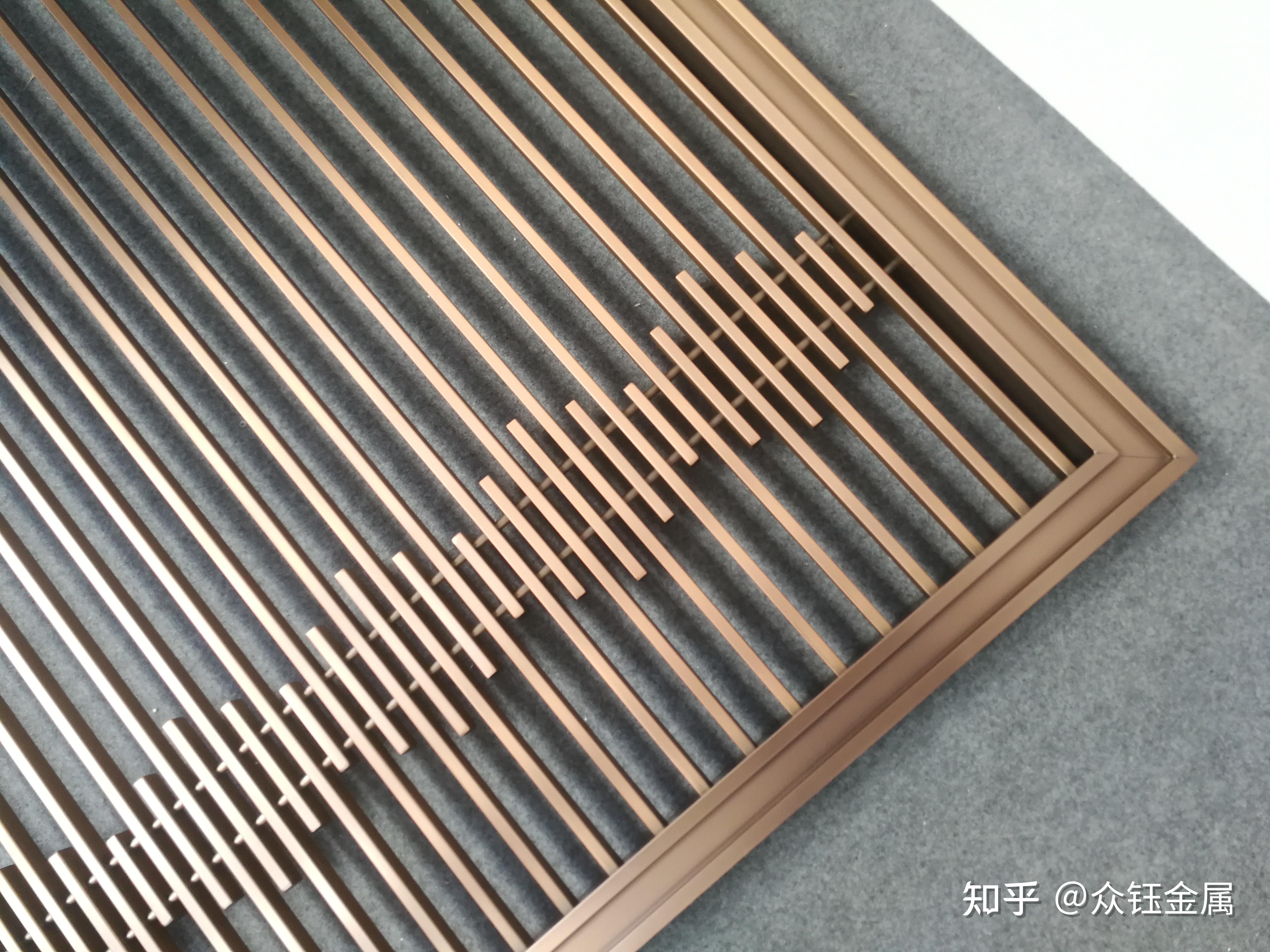 不锈钢拉丝玫瑰金屏风定制广东佛山厂家制作