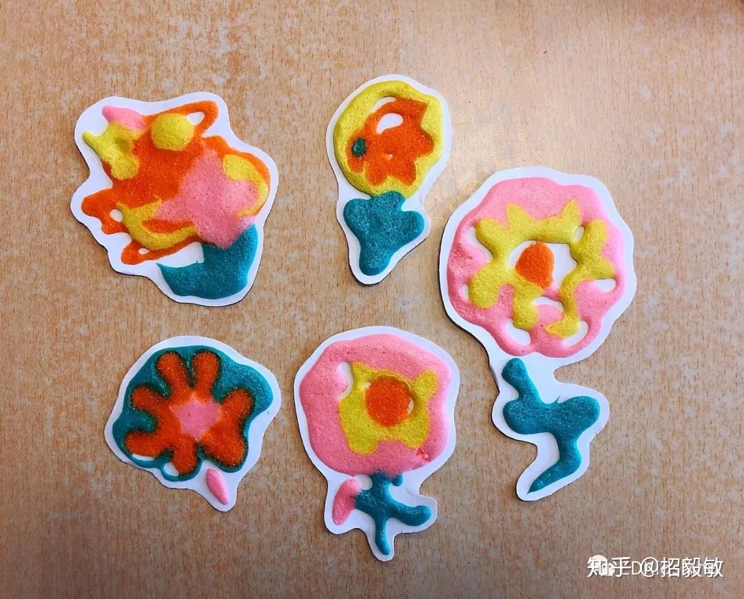 创意美劳puffypaintingtypographicalpainting