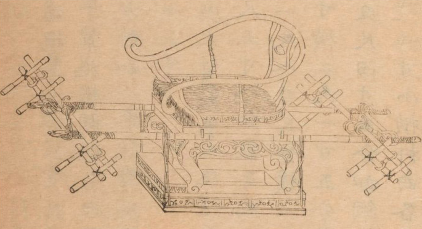 《延禧攻略》里的步辇可以说是颇为讲究有史可考