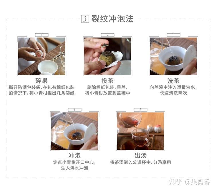 小青柑白茶怎么泡分享3种福鼎柑白茶冲泡方法