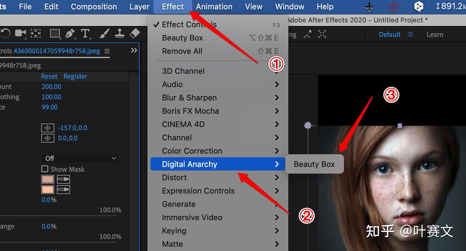 ae美颜插件beauty box 使用教程 知乎