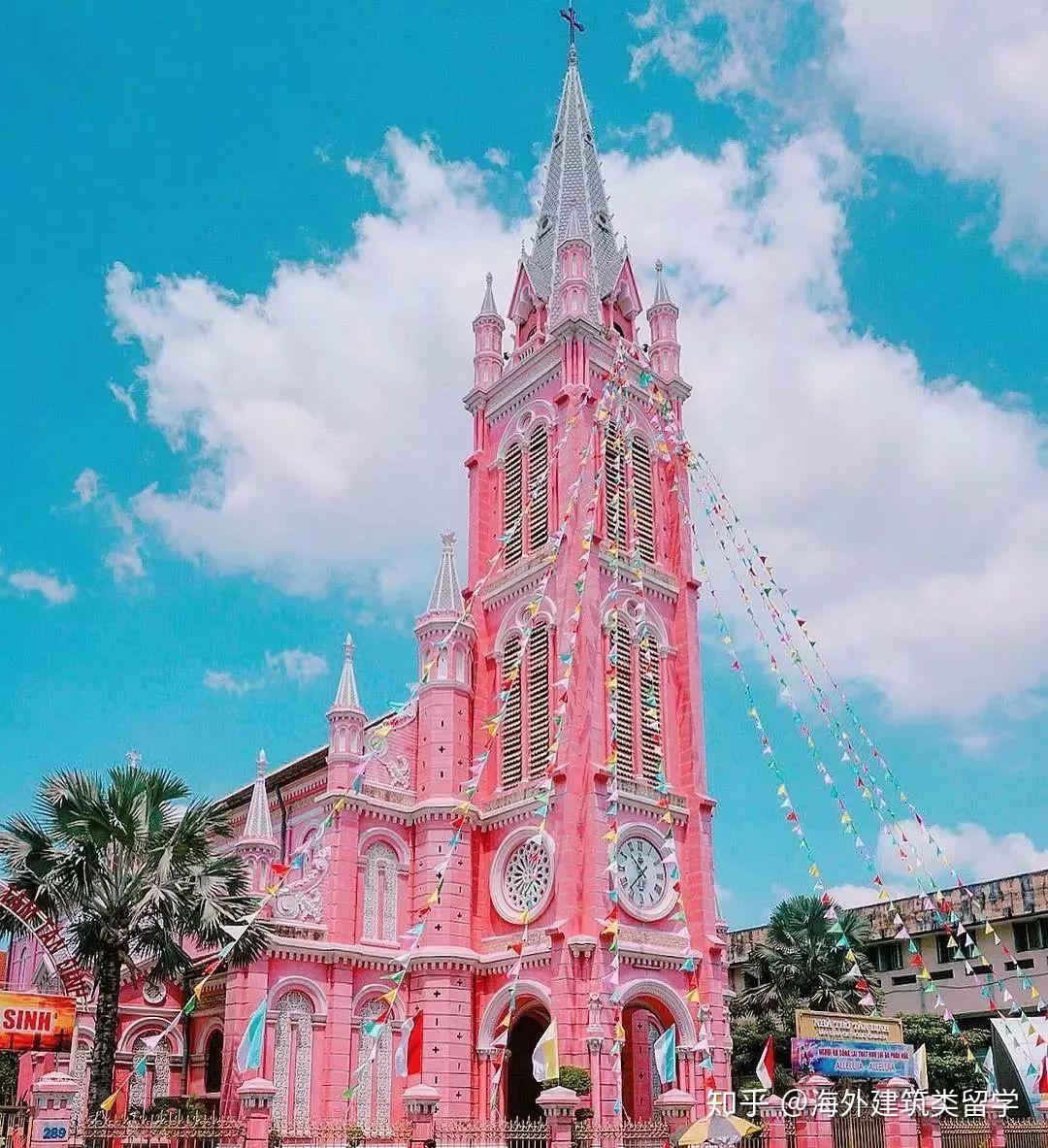 少女心爆棚先看看这个世界上散落的粉红色建筑吧