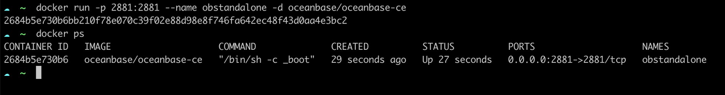 🚀 OceanBase 快速体验系列（一）：使用 Docker 部署测试集群 - 知乎