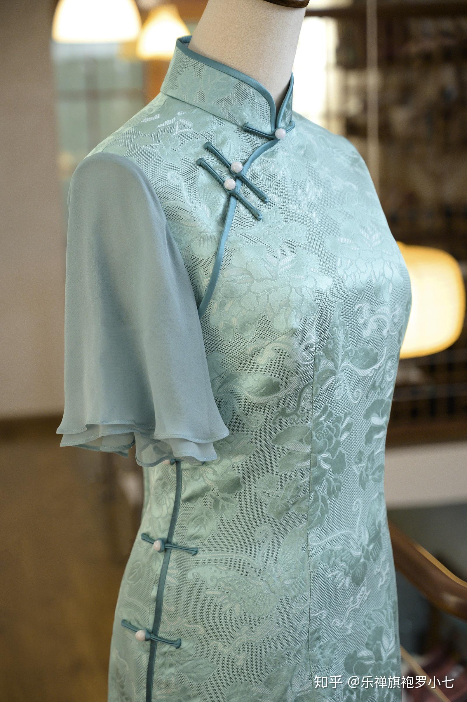 高能说说手织花罗旗袍的前世今生