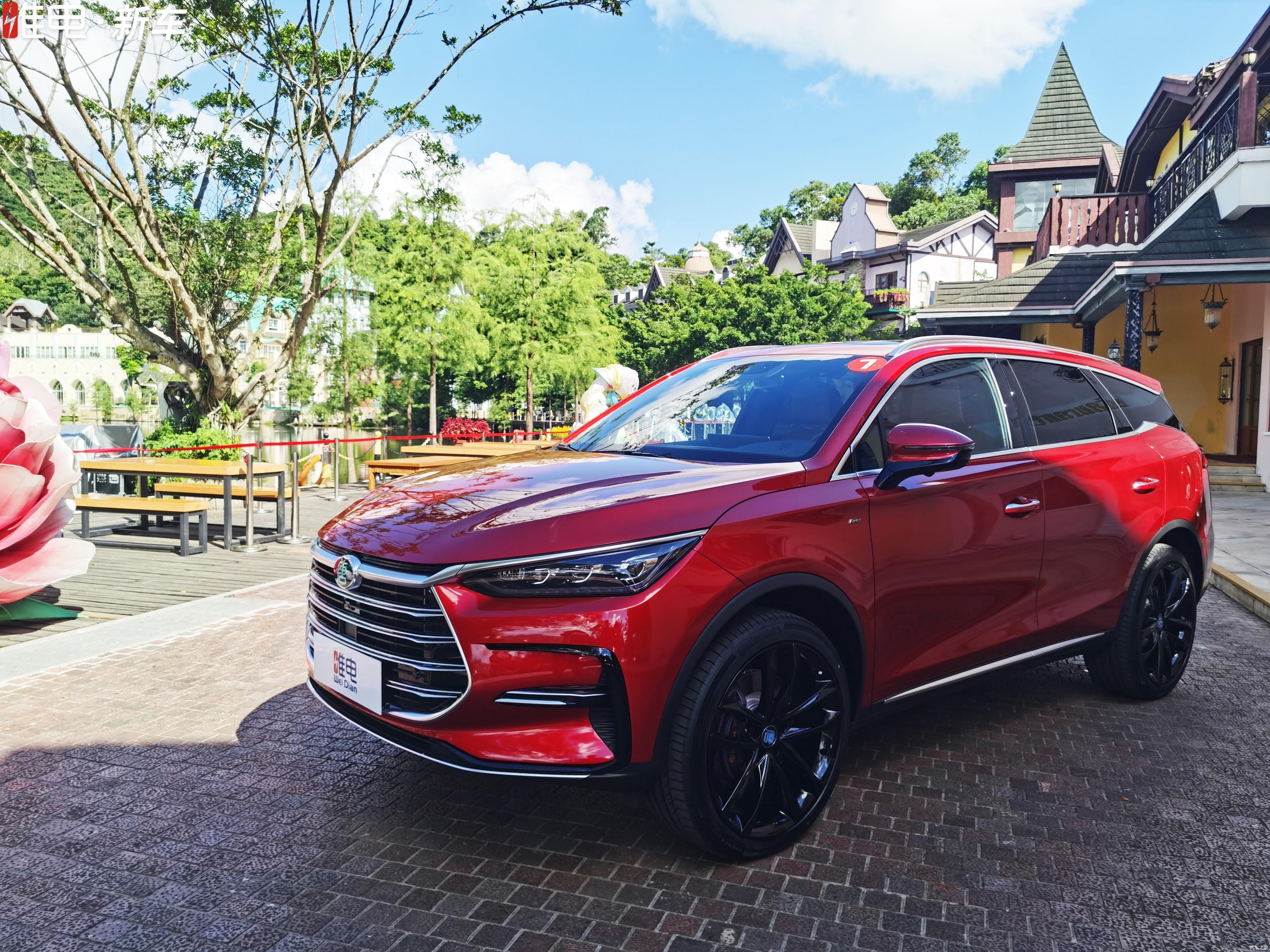 外观小改内饰大改静态体验比亚迪2021款唐dm