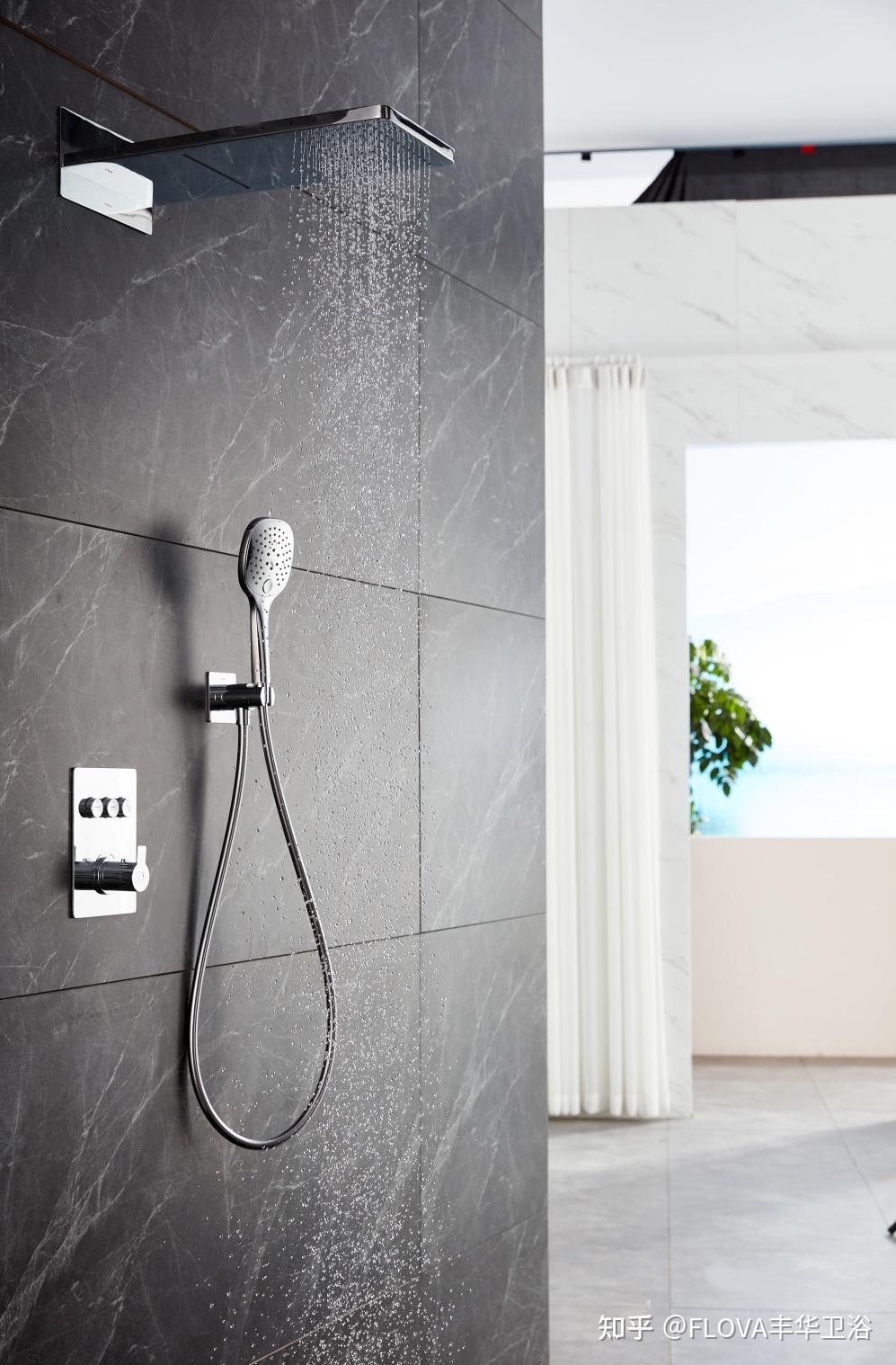 理想浴室新趋势暗装淋浴花洒