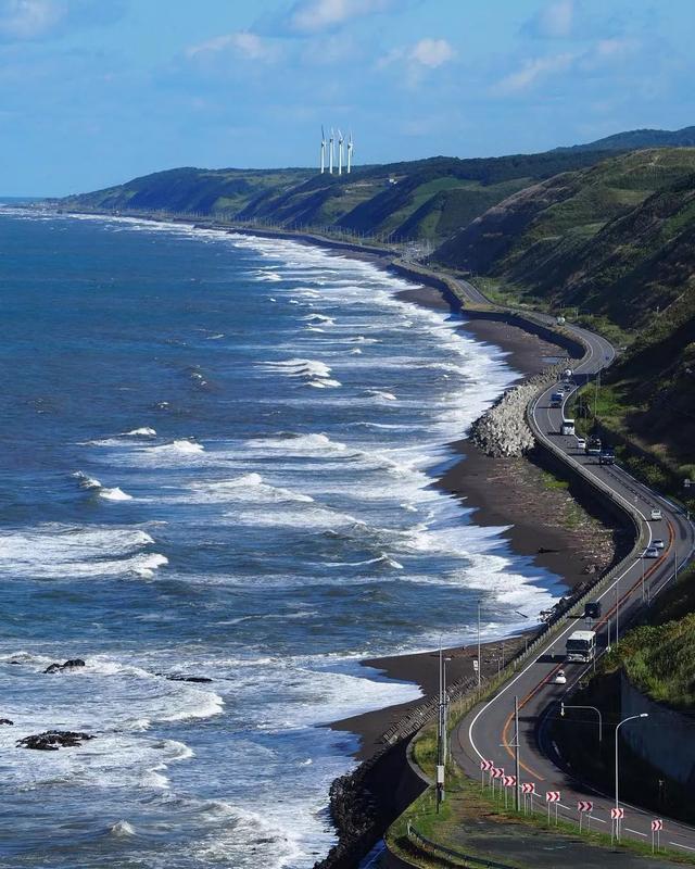 路程中间不做住宿停留,去程时我非常推荐从留萌进入沿海公路,因为日本
