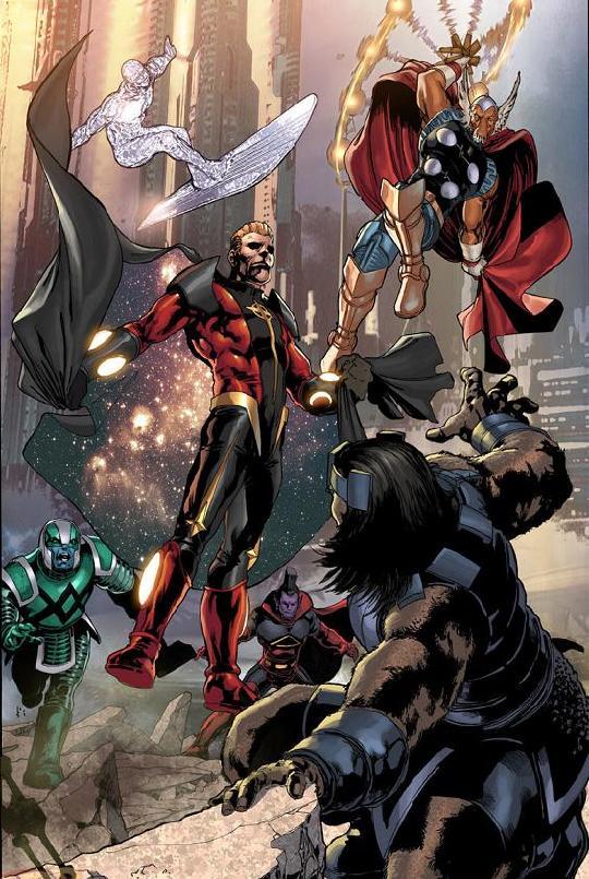 复仇者联盟vs组织歼灭者地表级大战宇宙级