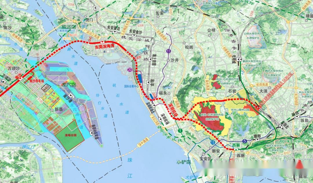 官方发文！高铁版“深中通道”，获批准建设！贯通大湾区深圳、东莞、广州、中山和江门5城 - 知乎