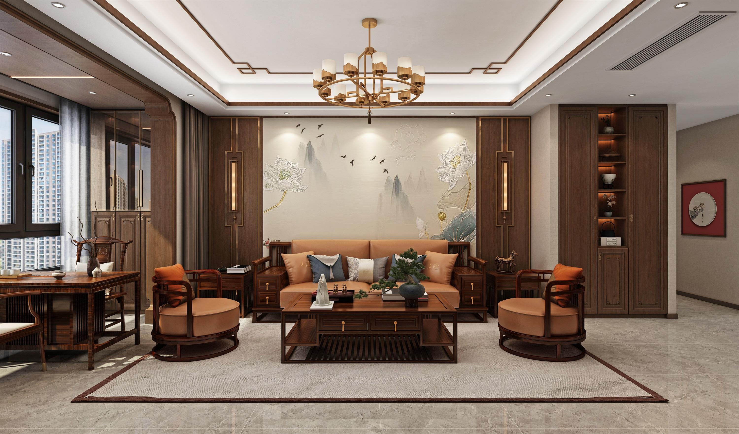 173㎡新中式雅韵诗意闲适悠然