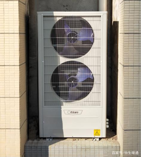 2米的问题,可以选择奥特朗,有一款宽度只有80公分的"热泵"外机,保证
