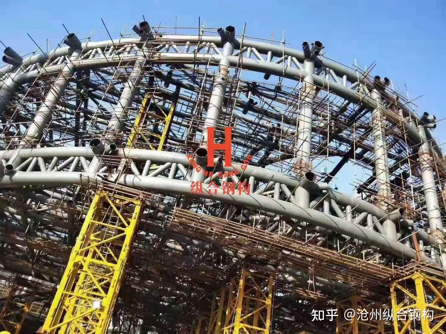 沧州纵合钢构管桁架加工基地 - 知乎