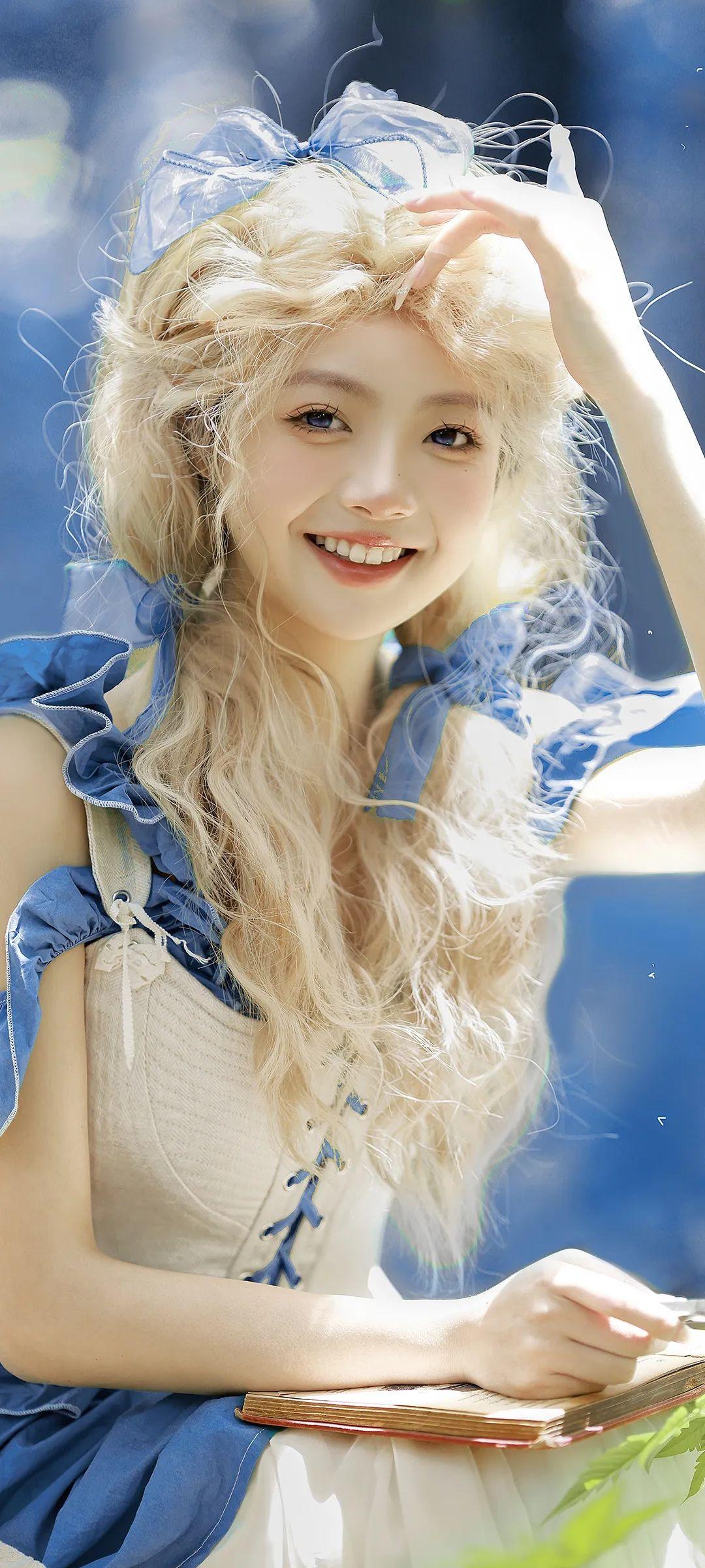 网红素人美女壁纸图片
