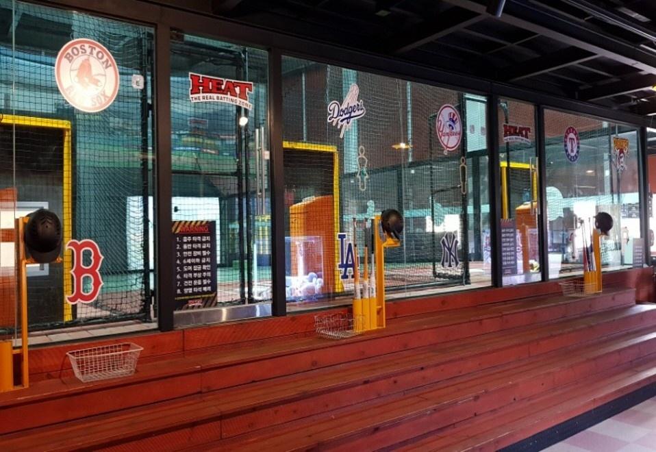 韩国的棒球打击馆是什么样的