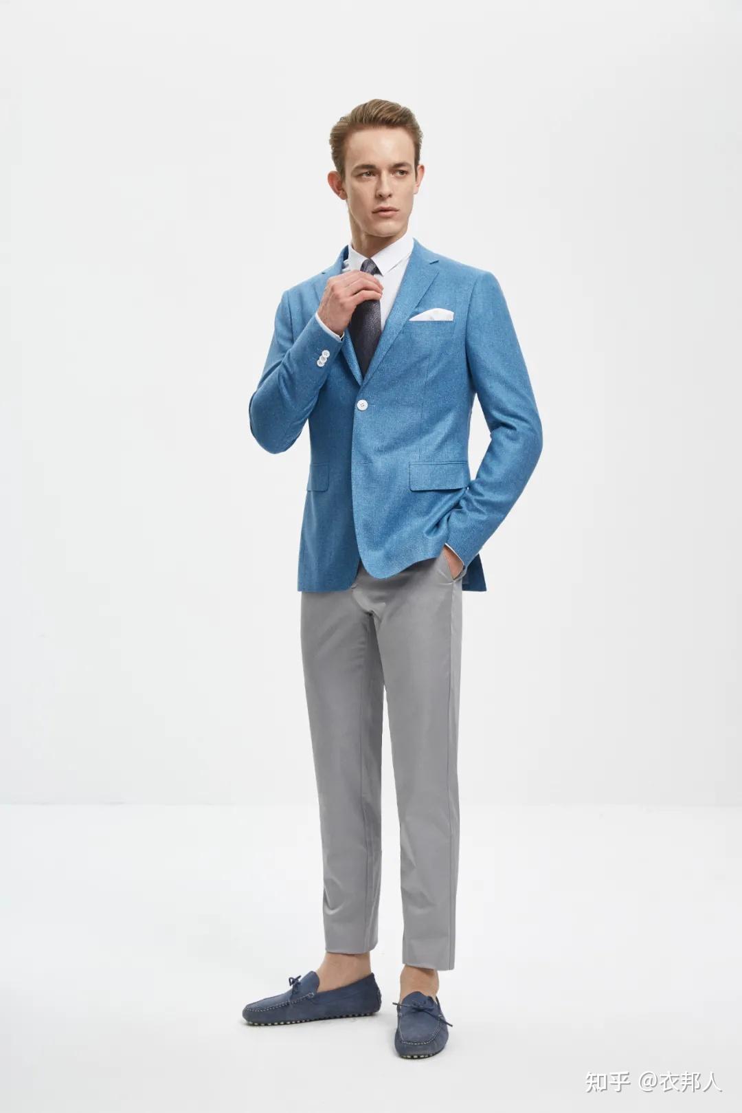 在夏天,无论如何你都要试一下「蓝西装」