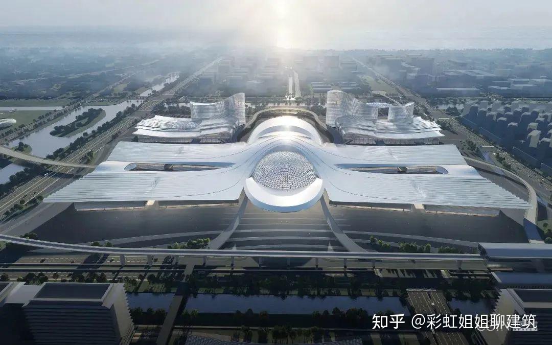 "鲲鹏展翅,海上明珠":温州国际博览中心/筑境设计+浙中地质工程勘察院 - 知乎