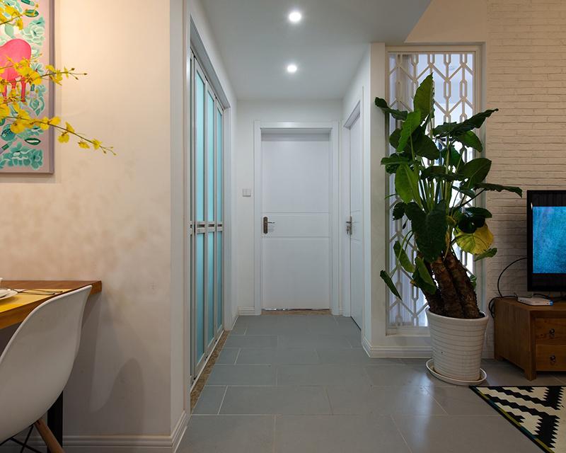 买的一个二手房,小户型建筑面积64实用面积不