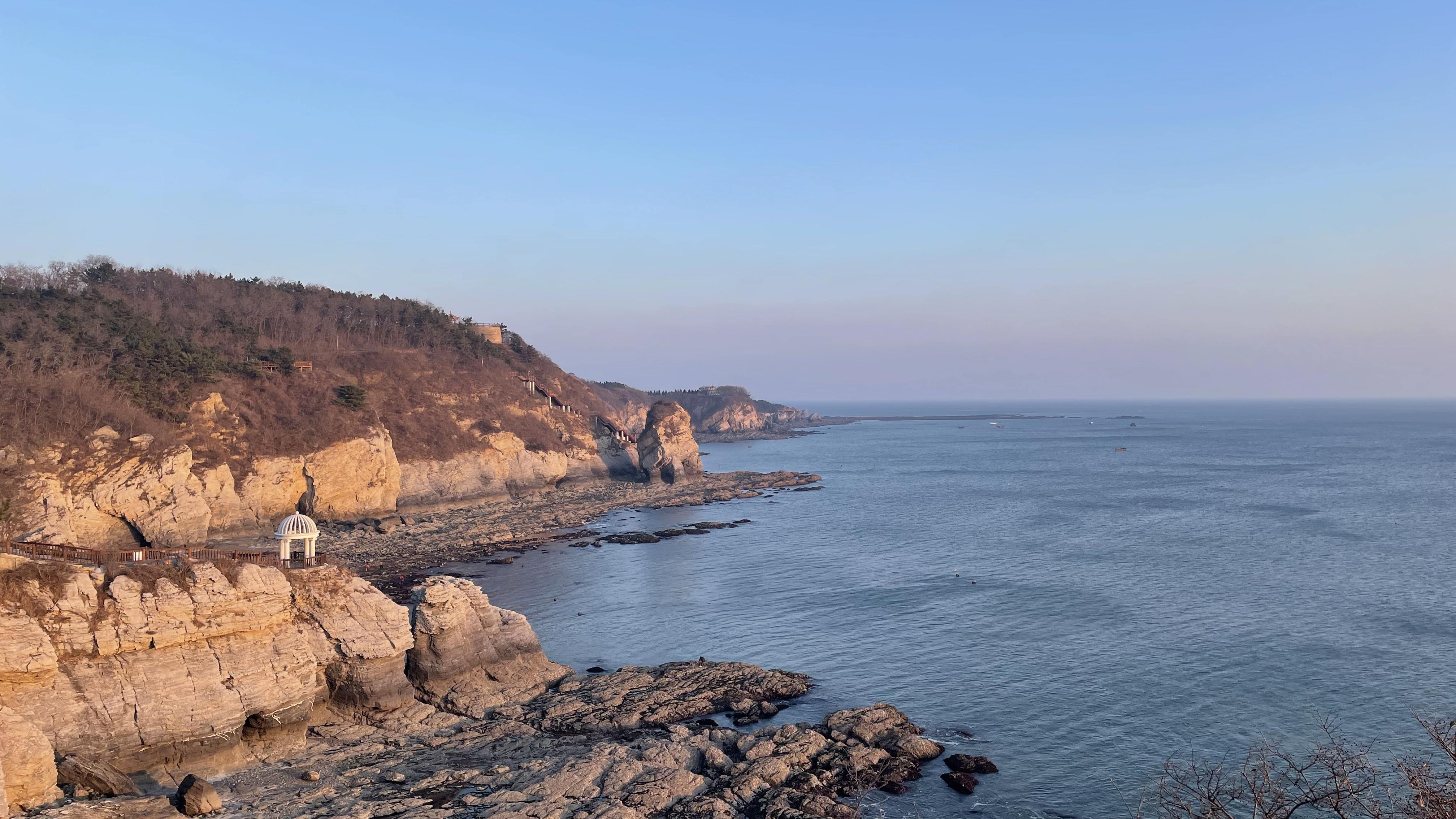 我的旅行日记环边境线自驾day44228国道花园口金石滩