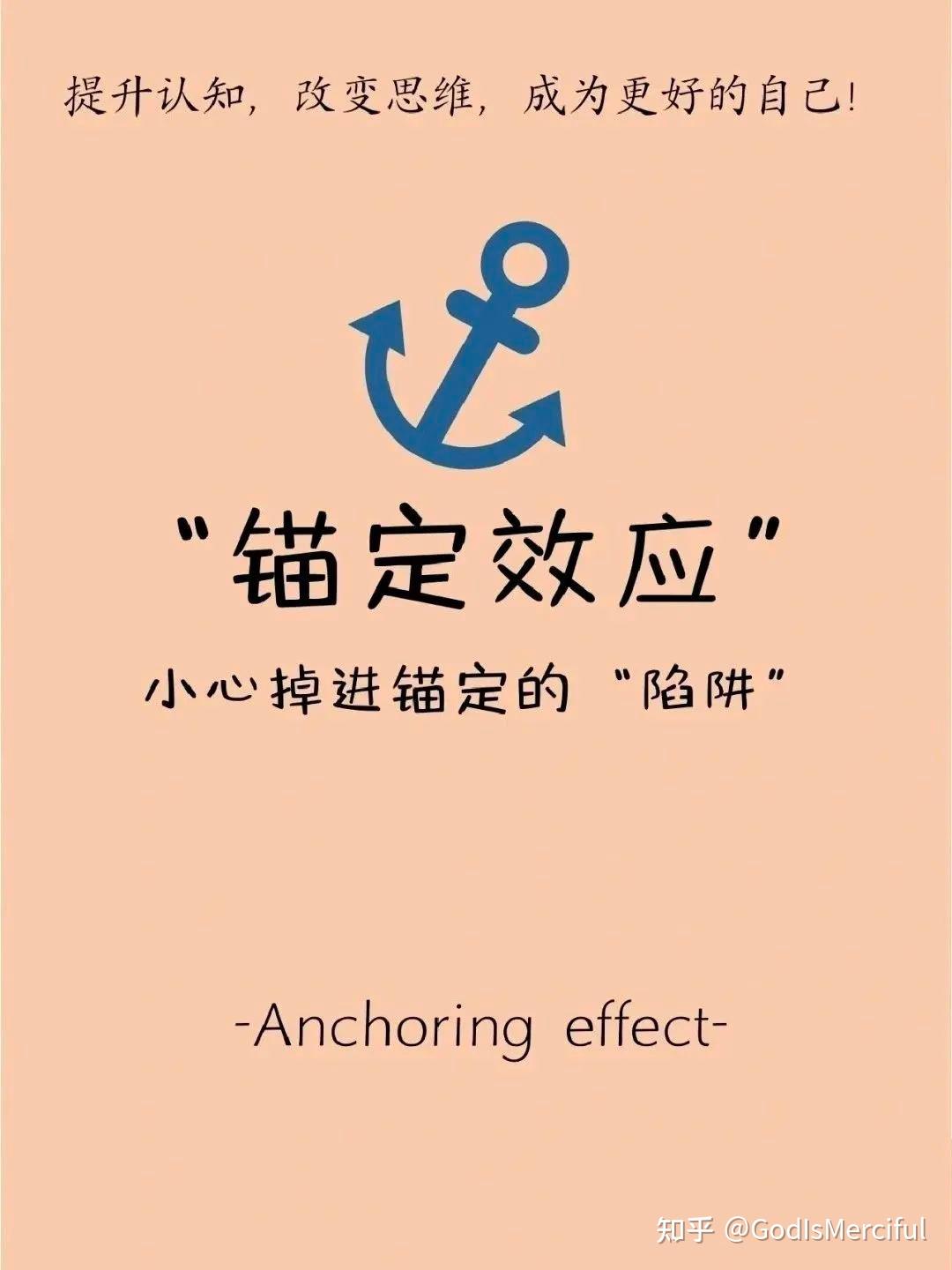 心理小知识锚定效应- 知乎