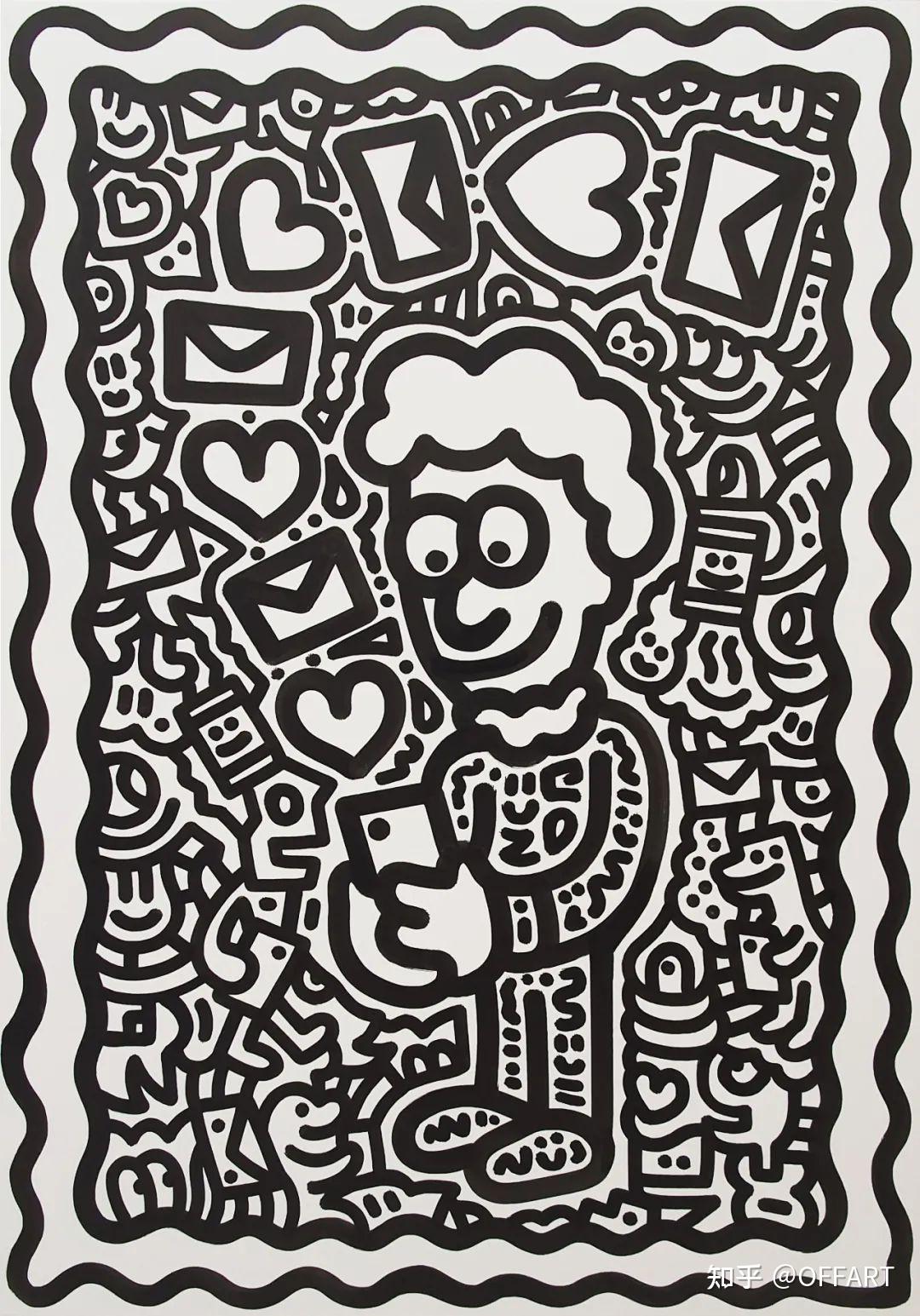 mrdoodle全球首次美术馆个展恋爱中的涂鸦先生登陆上海chik11呈现艺术