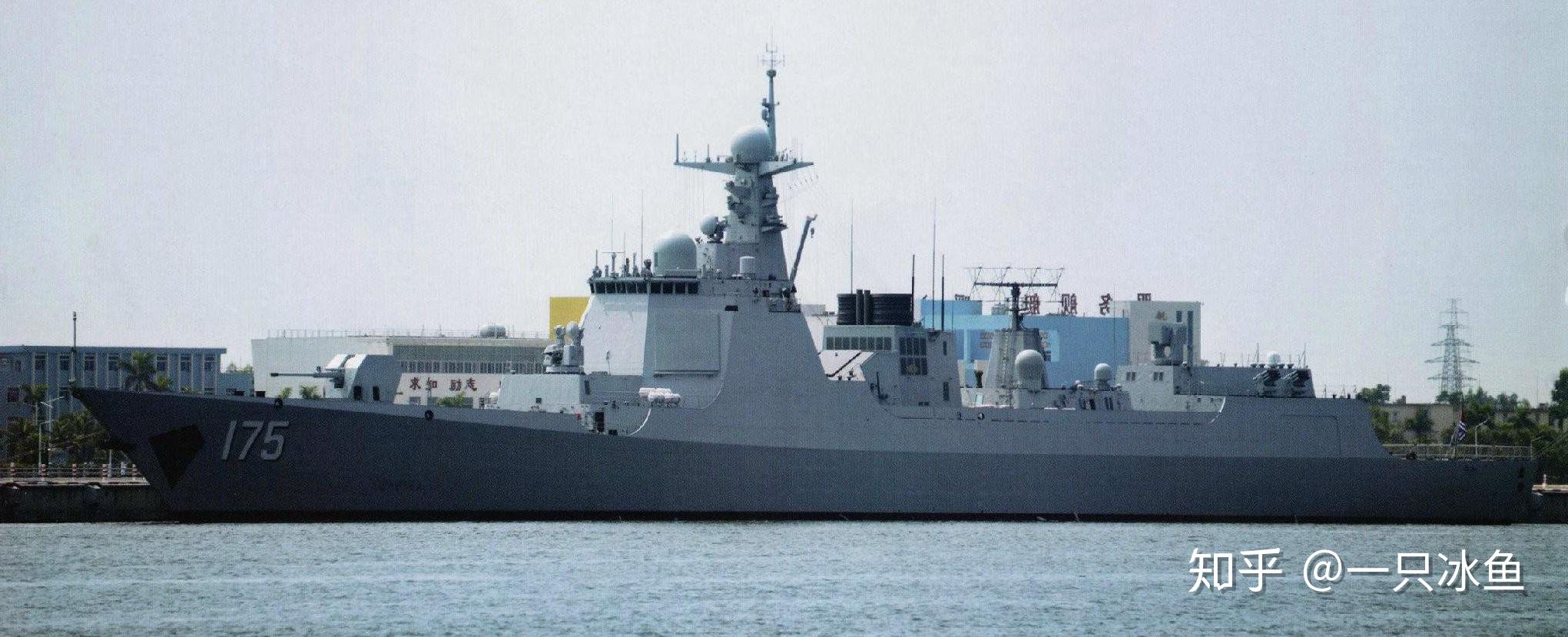 号"052d型驱逐舰,舷号175,2016年服役,排水量7500吨,隶属南海舰队6