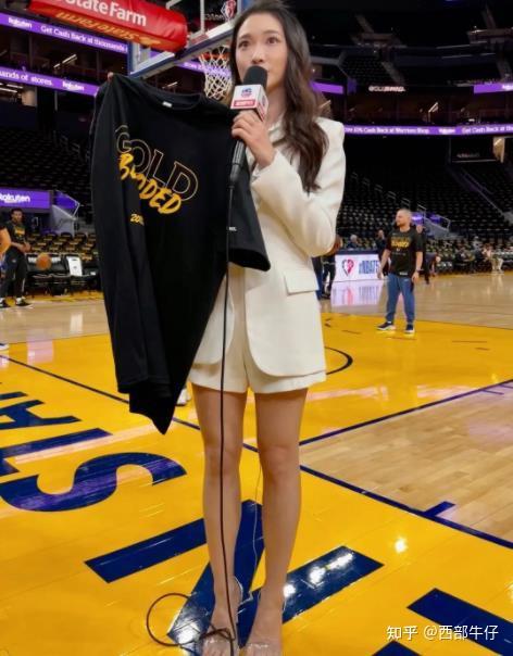 NBA前方女记者孟超，让野兽般的篮球巨星都温柔低下了头！ - 知乎