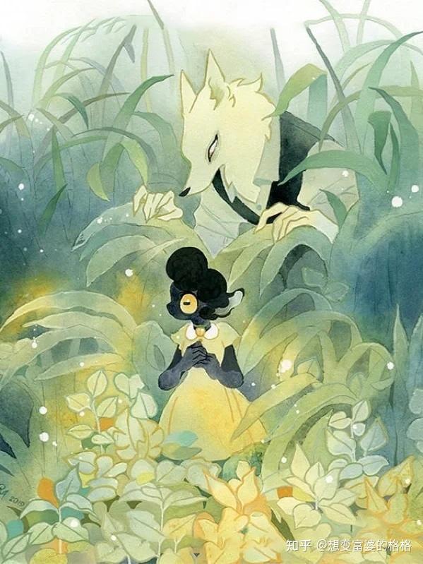 分享一组小众插画师作品