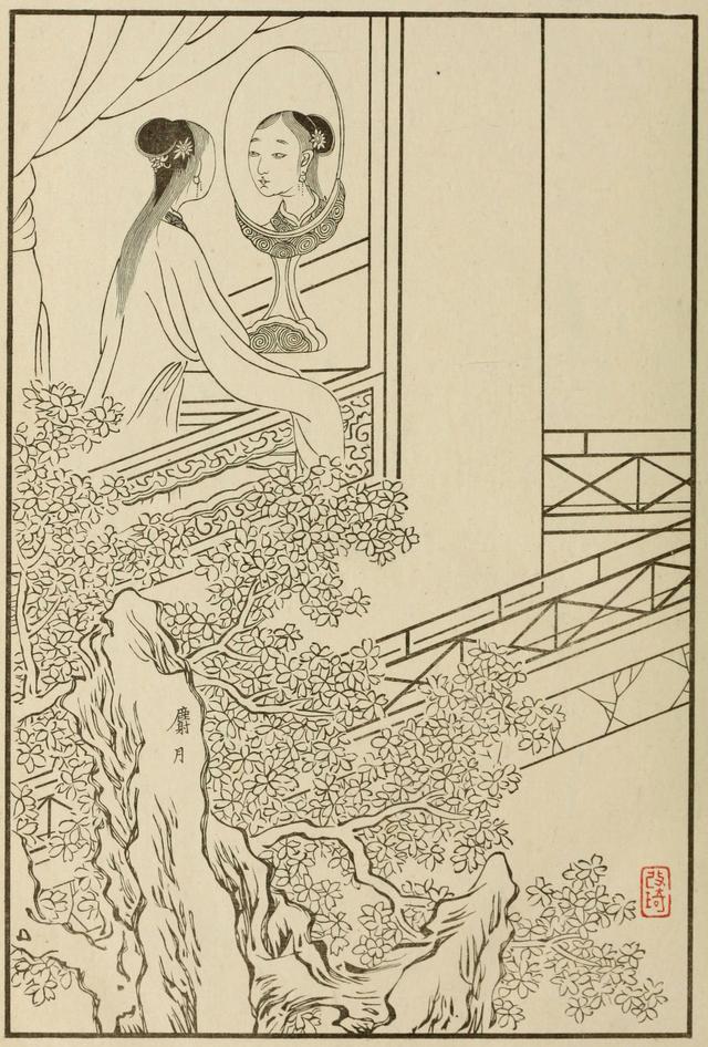 改琦 人物圖 清代畫家改琦的仕女圖- 每日頭條